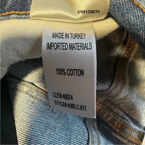 Agolde, Dee shorts, distressed, buttonfly, 26 - Picture 6 of 7